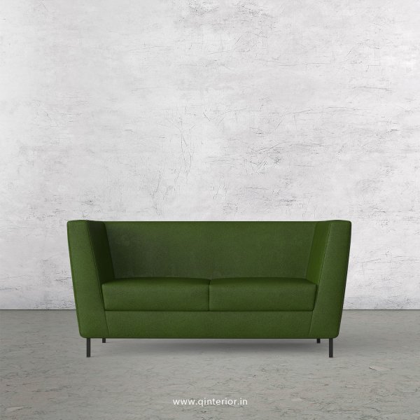 GLORIA 2 Seater Sofa in Fab Leather Fabric - SFA018 FL04