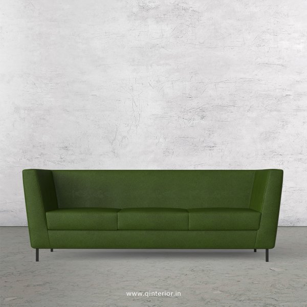 GLORIA 3 Seater Sofa in Fab Leather Fabric - SFA018 FL04