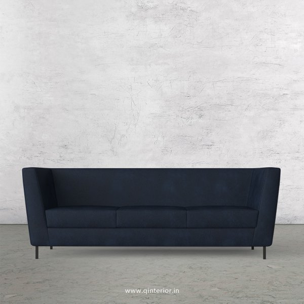 GLORIA 3 Seater Sofa in Fab Leather Fabric - SFA018 FL05