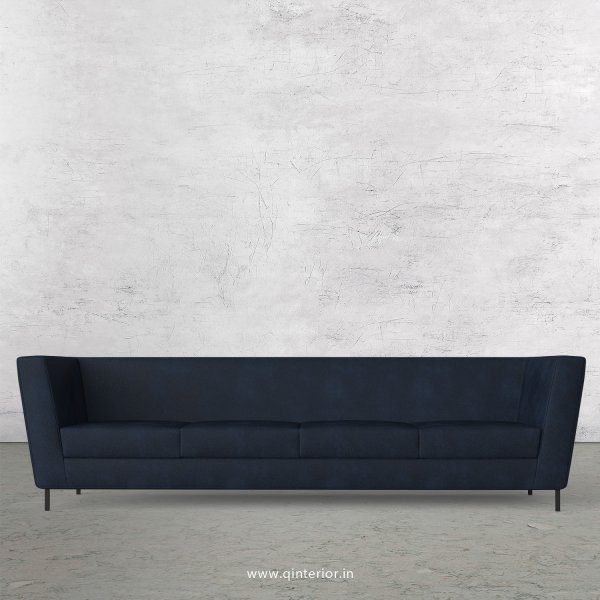 GLORIA 4 Seater Sofa in Fab Leather Fabric - SFA018 FL05