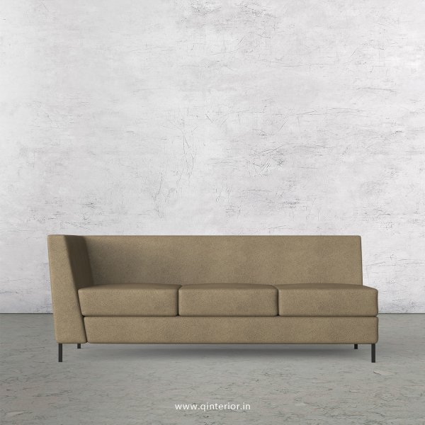 Gloria 3 Seater Modular Sofa in Fab Leather Fabric - MSFA003 FL06