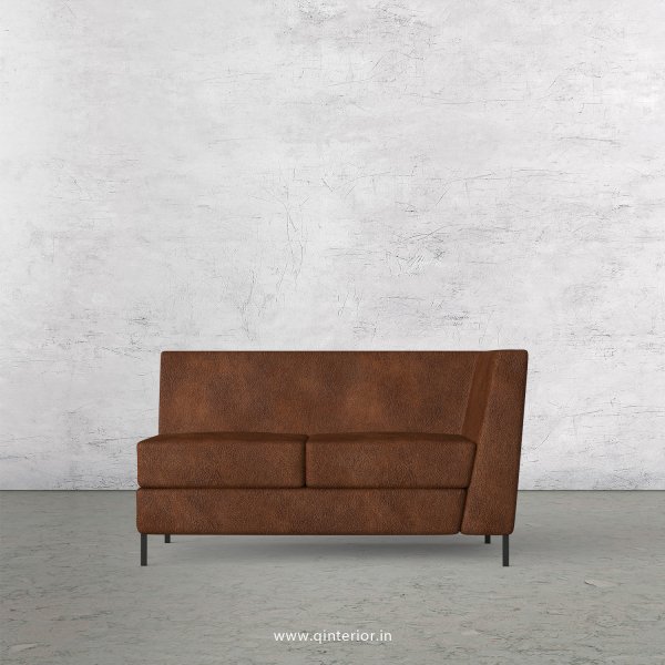 Gloria 2 Seater Modular Sofa in Fab Leather Fabric - MSFA005 FL09