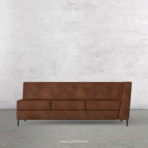 Gloria 3 Seater Modular Sofa in Fab Leather Fabric - MSFA006 FL09