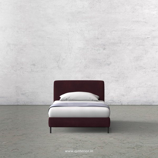 NIRVANA Single Bed in Fab Leather – SBD003 FL12