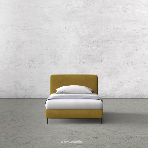 NIRVANA Single Bed in Fab Leather – SBD003 FL18