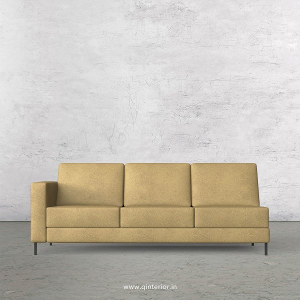 Nirvana 3 Seater Modular Sofa in Fab Leather Fabric - MSFA003 FL01