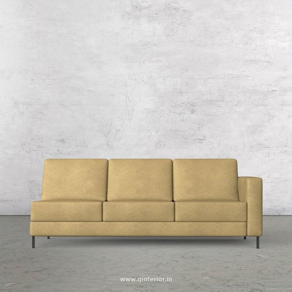 Nirvana 3 Seater Modular Sofa in Fab Leather Fabric - MSFA007 FL01