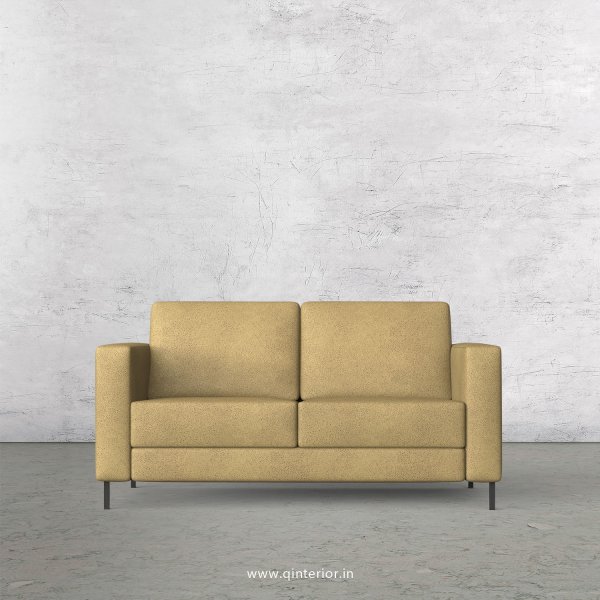 NIRVANA 2 Seater Sofa in Fab Leather Fabric - SFA016 FL01