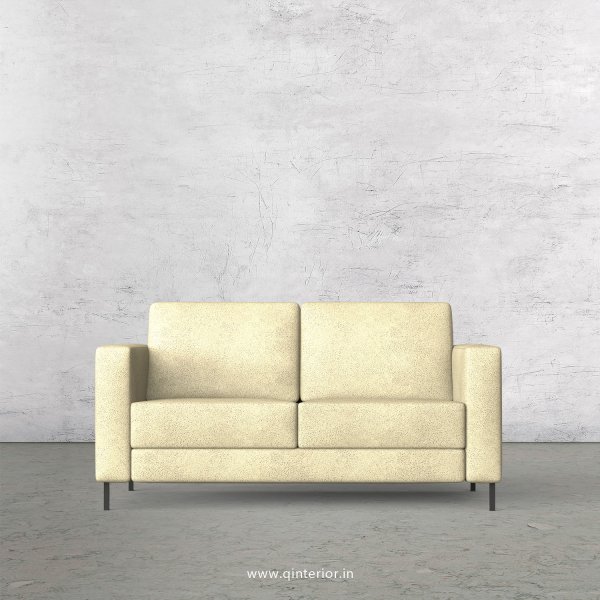NIRVANA 2 Seater Sofa in Fab Leather Fabric - SFA016 FL10