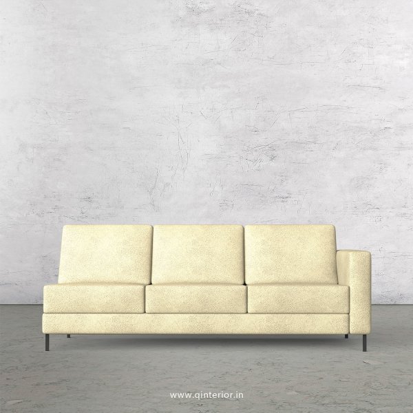 Nirvana 3 Seater Modular Sofa in Fab Leather Fabric - MSFA007 FL10