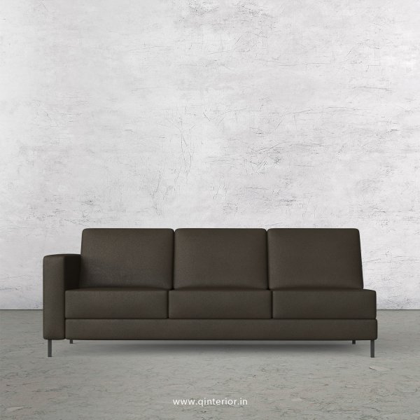 Nirvana 3 Seater Modular Sofa in Fab Leather Fabric - MSFA003 FL11