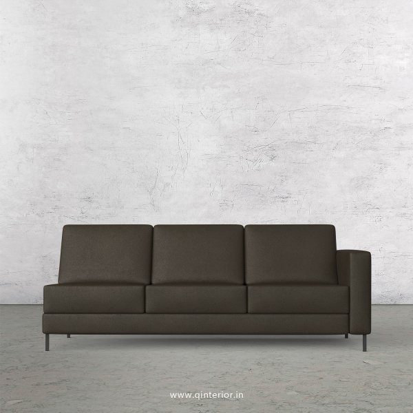 Nirvana 3 Seater Modular Sofa in Fab Leather Fabric - MSFA007 FL11