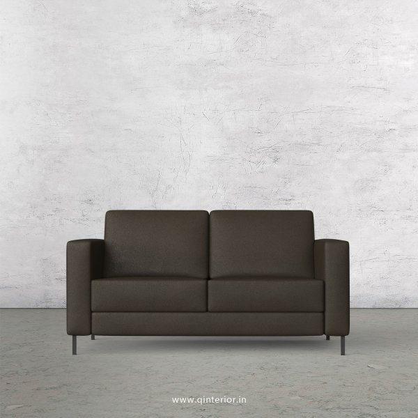 NIRVANA 2 Seater Sofa in Fab Leather Fabric - SFA016 FL11