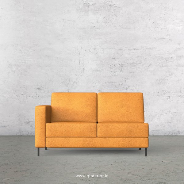 Nirvana 2 Seater Modular Sofa in Fab Leather Fabric - MSFA002 FL14
