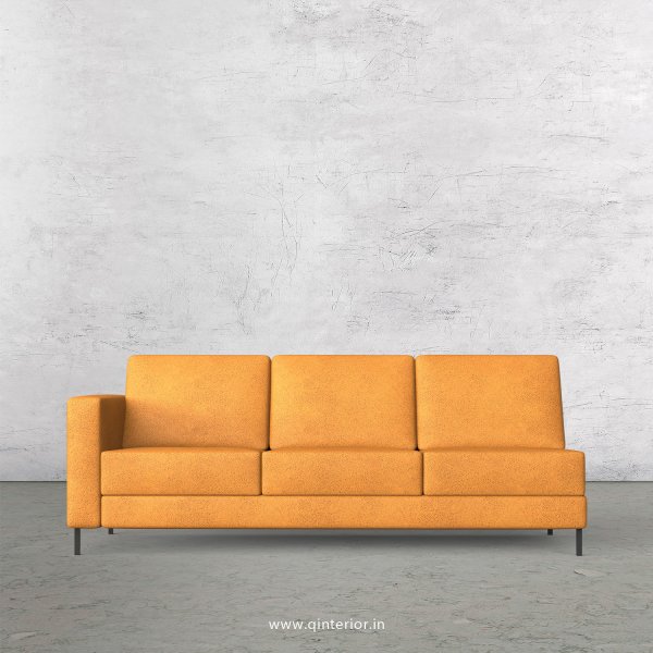 Nirvana 3 Seater Modular Sofa in Fab Leather Fabric - MSFA003 FL14