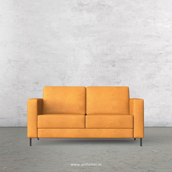 NIRVANA 2 Seater Sofa in Fab Leather Fabric - SFA016 FL14