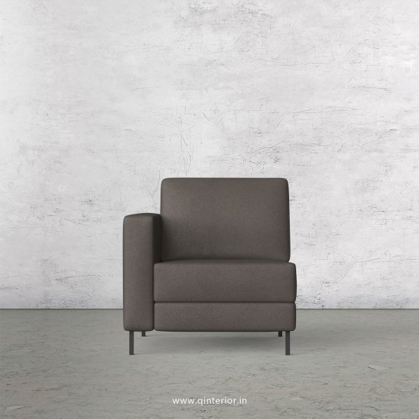 Nirvana 1 Seater Modular Sofa in Fab Leather Fabric - MSFA001 FL15