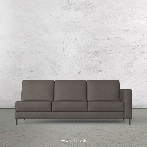 Nirvana 3 Seater Modular Sofa in Fab Leather Fabric - MSFA007 FL15