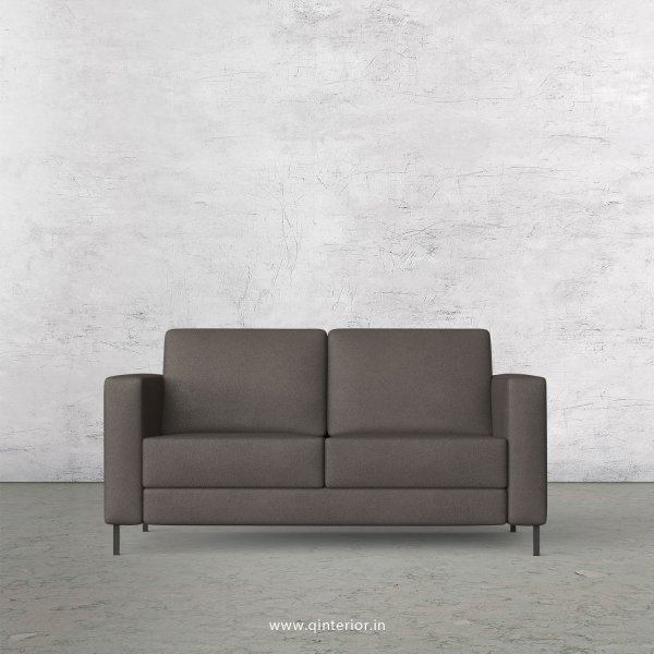 NIRVANA 2 Seater Sofa in Fab Leather Fabric - SFA016 FL15