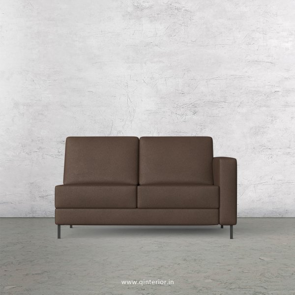 Nirvana 2 Seater Modular Sofa in Fab Leather Fabric - MSFA006 FL16