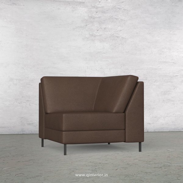 Nirvana Corner Seater Modular Sofa in Fab Leather Fabric - MSFA004 FL16