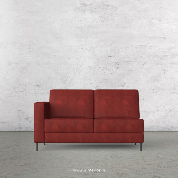 Nirvana 2 Seater Modular Sofa in Fab Leather Fabric - MSFA002 FL17