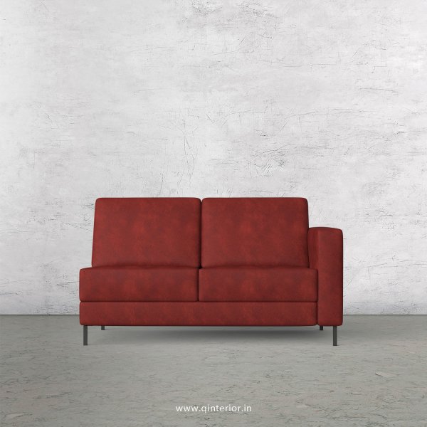 Nirvana 2 Seater Modular Sofa in Fab Leather Fabric - MSFA006 FL17