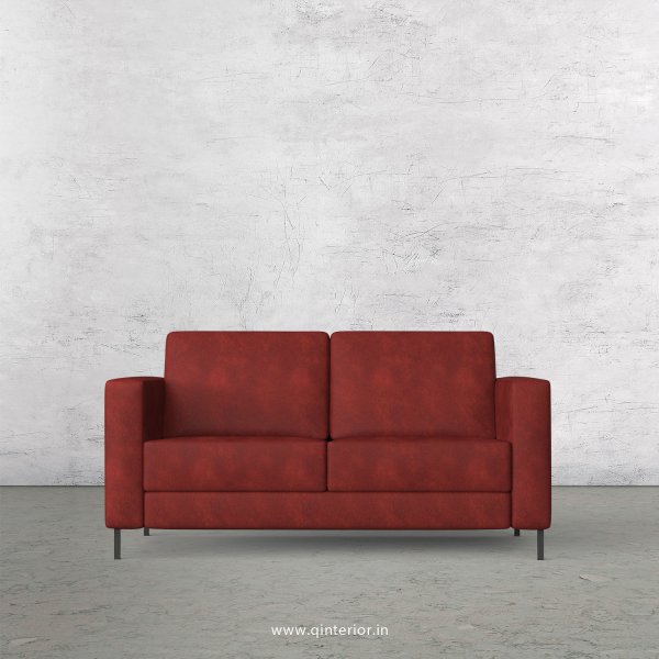 NIRVANA 2 Seater Sofa in Fab Leather Fabric - SFA016 FL17