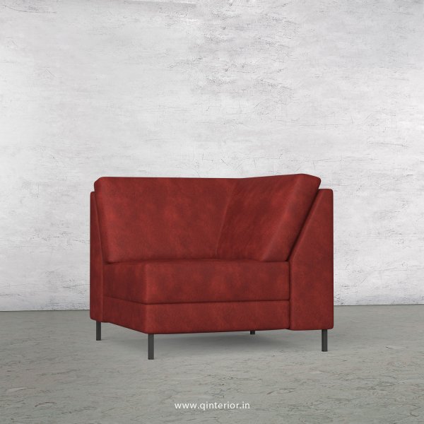 Nirvana Corner Seater Modular Sofa in Fab Leather Fabric - MSFA004 FL17