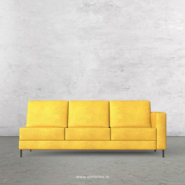 Nirvana 3 Seater Modular Sofa in Fab Leather Fabric - MSFA007 FL18