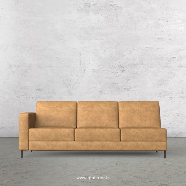 Nirvana 3 Seater Modular Sofa in Fab Leather Fabric - MSFA003 FL02