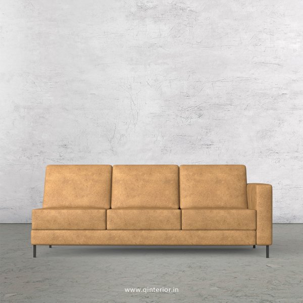 Nirvana 3 Seater Modular Sofa in Fab Leather Fabric - MSFA007 FL02