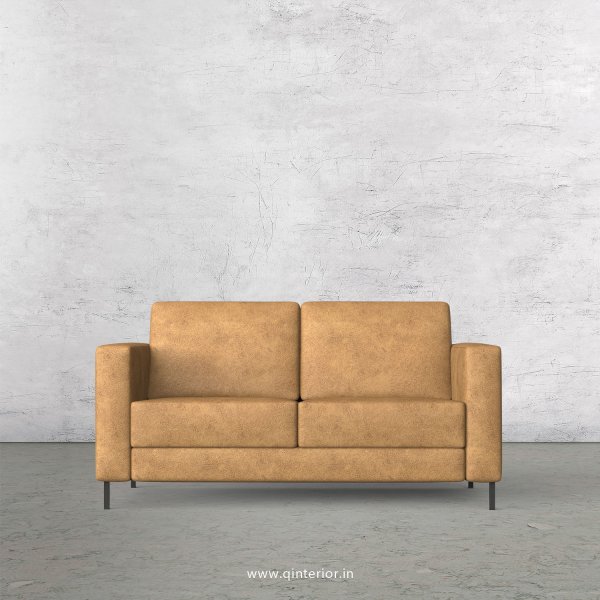 NIRVANA 2 Seater Sofa in Fab Leather Fabric - SFA016 FL02