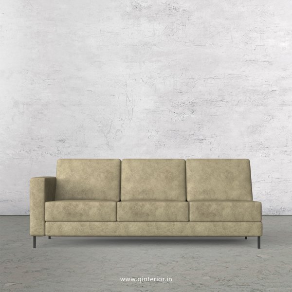 Nirvana 3 Seater Modular Sofa in Fab Leather Fabric - MSFA003 FL03