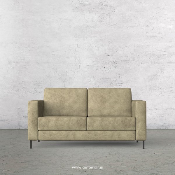NIRVANA 2 Seater Sofa in Fab Leather Fabric - SFA016 FL03