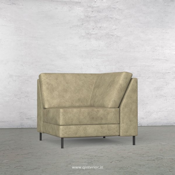 Nirvana Corner Seater Modular Sofa in Fab Leather Fabric - MSFA004 FL03