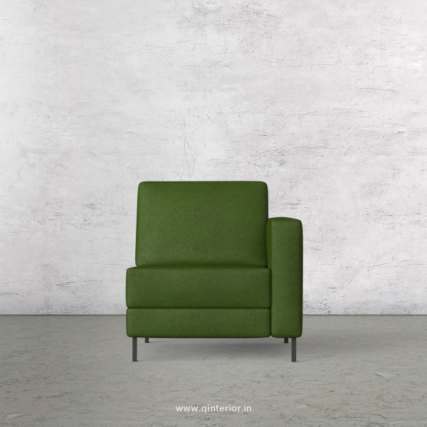 Nirvana 1 Seater Modular Sofa in Fab Leather Fabric - MSFA005 FL04