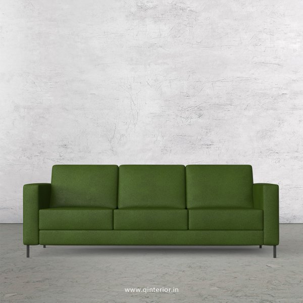 NIRVANA 3 Seater Sofa in Fab Leather Fabric - SFA016 FL04