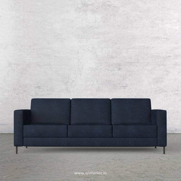 NIRVANA 3 Seater Sofa in Fab Leather Fabric - SFA016 FL05