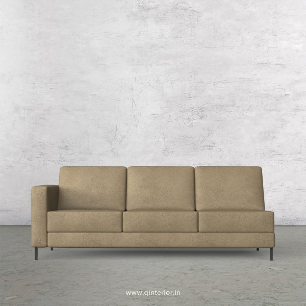 Nirvana 3 Seater Modular Sofa in Fab Leather Fabric - MSFA003 FL06