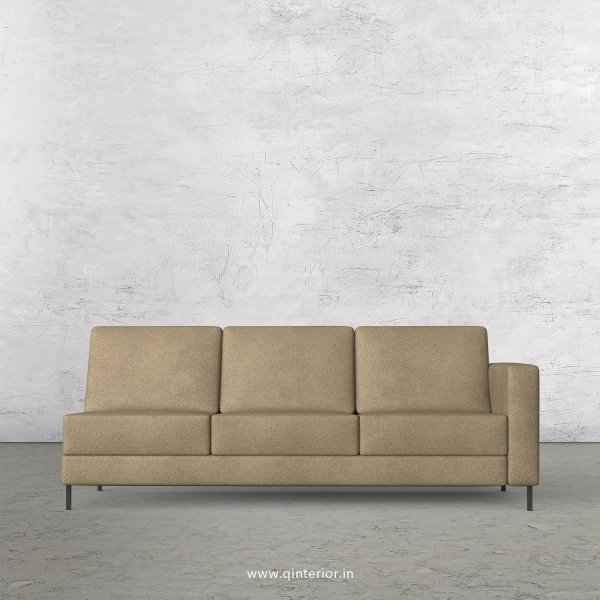 Nirvana 3 Seater Modular Sofa in Fab Leather Fabric - MSFA007 FL06