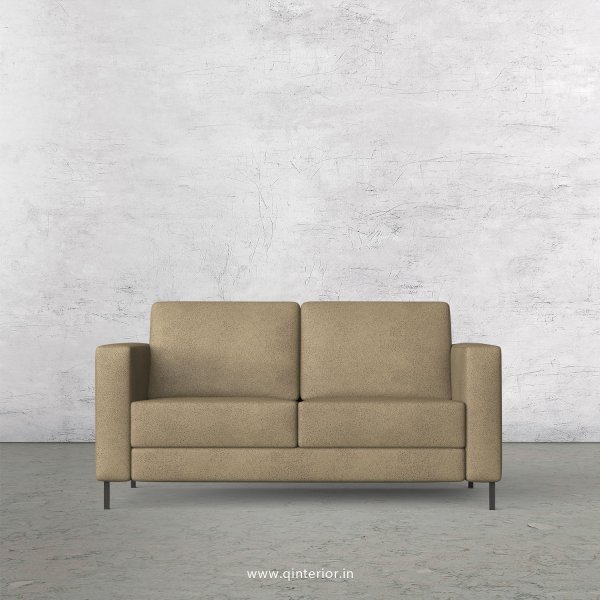 NIRVANA 2 Seater Sofa in Fab Leather Fabric - SFA016 FL06