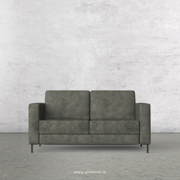 NIRVANA 2 Seater Sofa in Fab Leather Fabric - SFA016 FL07