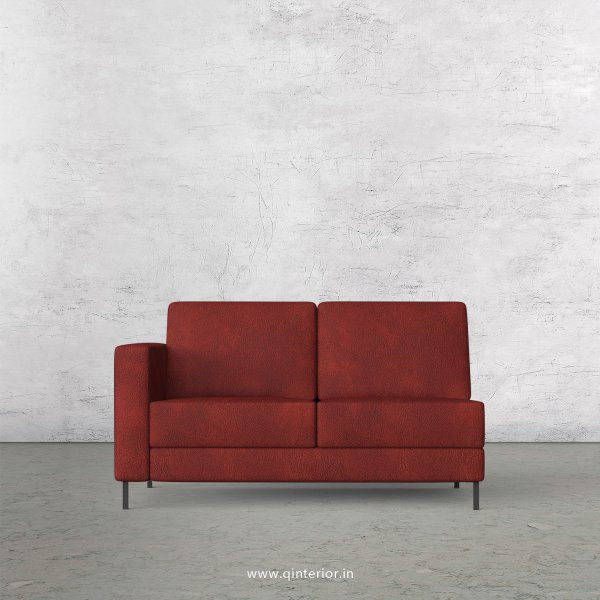Nirvana 2 Seater Modular Sofa in Fab Leather Fabric - MSFA002 FL08