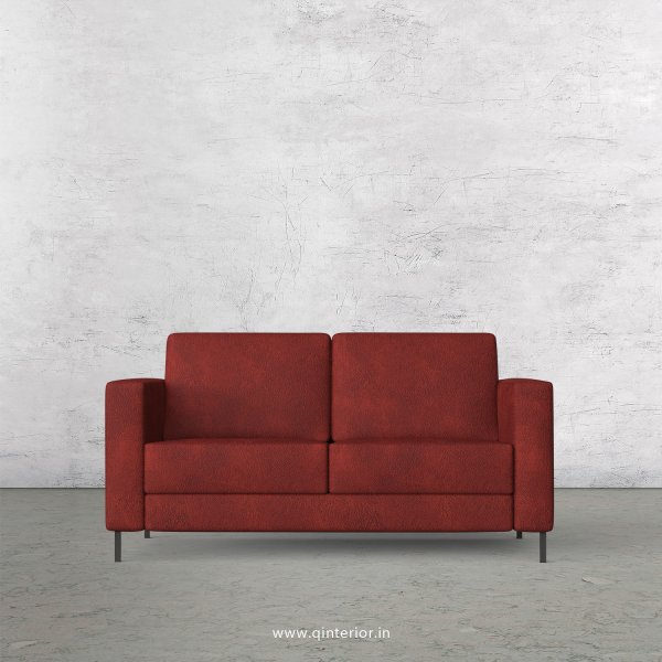 NIRVANA 2 Seater Sofa in Fab Leather Fabric - SFA016 FL08
