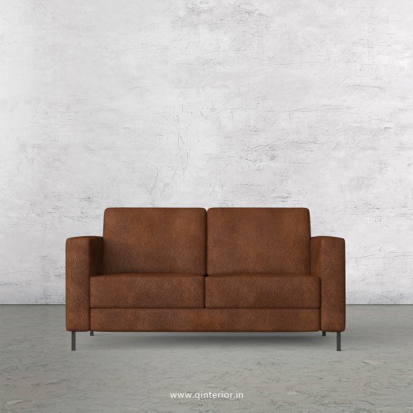 NIRVANA 2 Seater Sofa in Fab Leather Fabric - SFA016 FL09