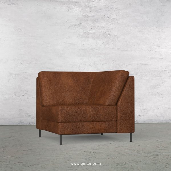 Nirvana Corner Seater Modular Sofa in Fab Leather Fabric - MSFA004 FL09