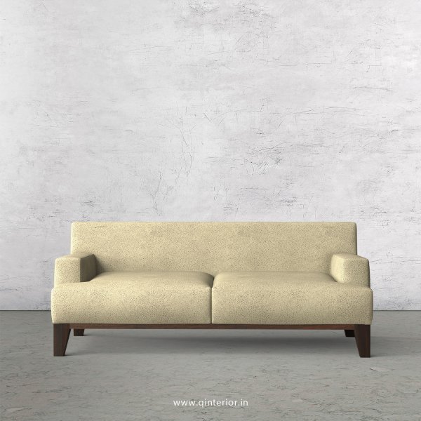 QUADRO 2 Seater Sofa in Fab Leather Fabric- SFA010 FL10
