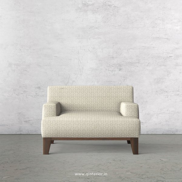 QUADRO 1 Seater Sofa in Jacquard Fabric - SFA010 JQ37