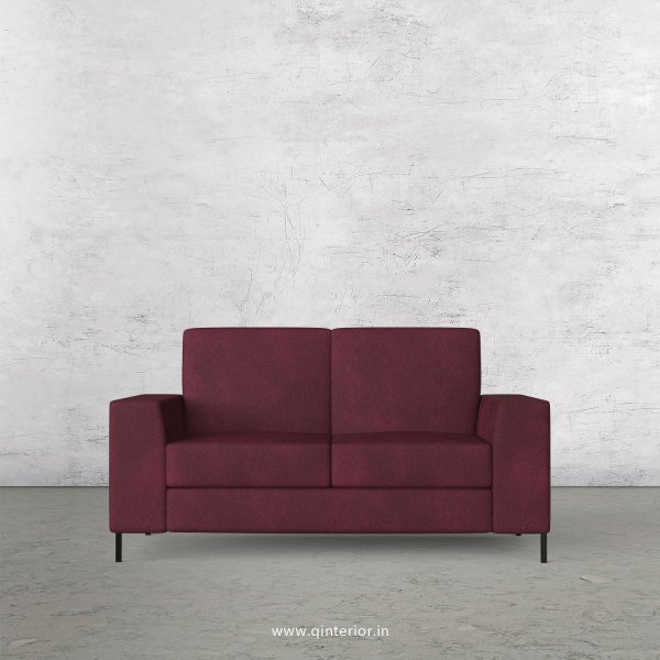 Viva 2 Seater Sofa in Fab Leather Fabric - SFA015 FL12
